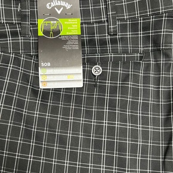 🎁 NWT Callaway Golf- Box Print Short Monument Size 50B - Picture 3 of 5